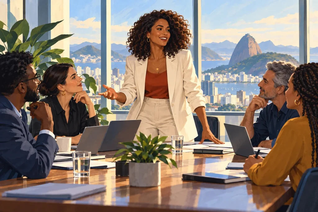 Imagem ilustrativa: Mulheres na liderança: como interpretar participação e oportunidades de gestão